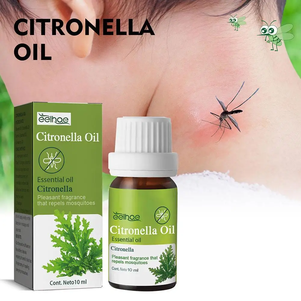 

Citronella Essential Oil Pleasant Fragrance 10ML Natural Citronella Oils Diffuser Aromatic Essential Oil Mosquitoes Repellents