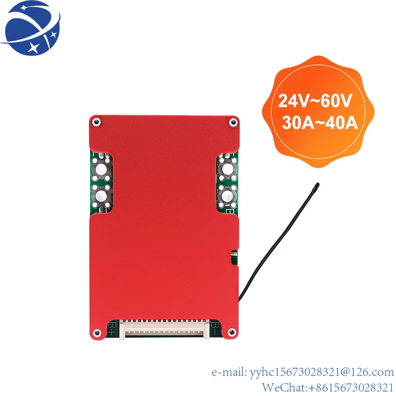 

Yun Yi Tdt Bms 4S/8S/13S/16S 20a 30a 40a Lifepo4 Bms 13S 48V 40a Smart Bms Met Balans
