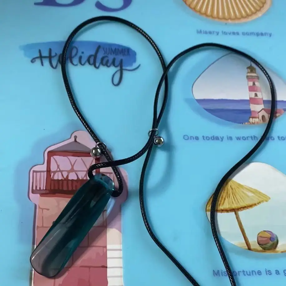 Имитация драгоценного камня природный нефритовый кулон Узумаки подвески