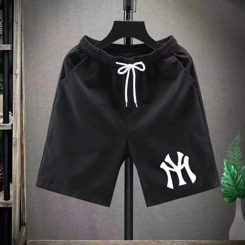 

2023 New shorts men's summer quick dry trend beach leisure shorts large size men's nickel pants