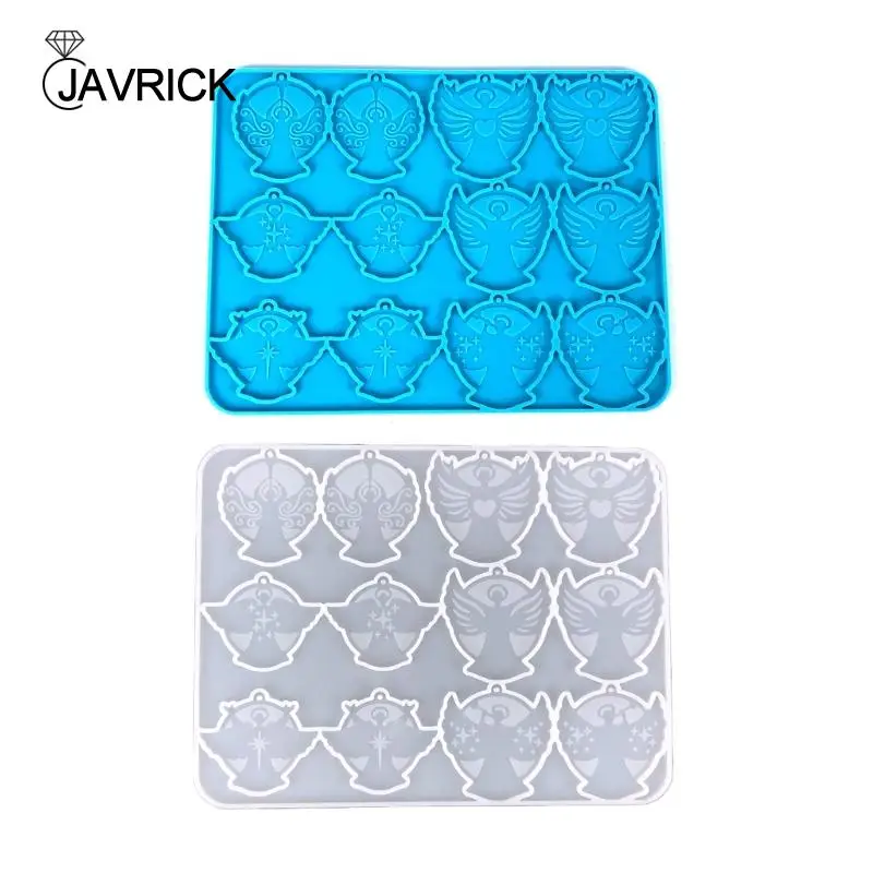 

DIY Angel Earring Molds Necklace Jewelry Pendant Making Mold DIY Crafts Keychain Pendant Mold Gift for Women Girl