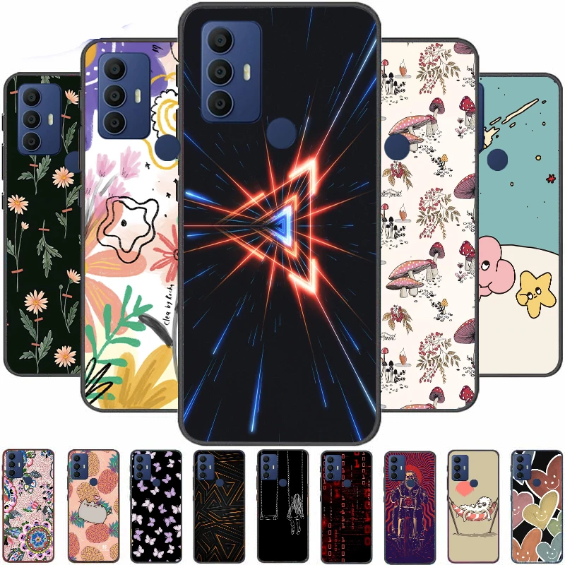 

Cute Cartoon Anime For TCL 30 SE Case Silicone Cover Soft Phone Cases for TCL 305 30SE TCL30 30 V 5G XE 30V 30XE Bumpers