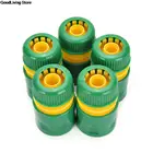 1 шт. Быстрый желтый переходник для водопроводной трубы, комплект фитингов для зеленого шланга 34 мм 12 дюйма, соединитель для водопроводной трубы для сада, газона, новинка, Лидер продаж