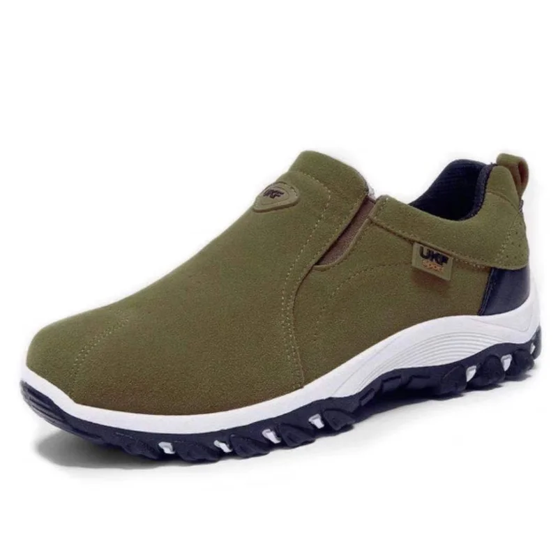 Nice Spring Autumn Man Shoes Plus Size Non-slip Hard-Wearing Damping Outdoor Business Work Simple All-match Fashion Casual Shoes