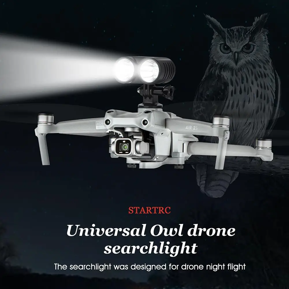 

for DJI Mavic 3 Drone Strobe Searchlight 4 Modes Night Light Flashlight Bracket for DJI Mavic 2/Air 2S Quadcopter Accessories