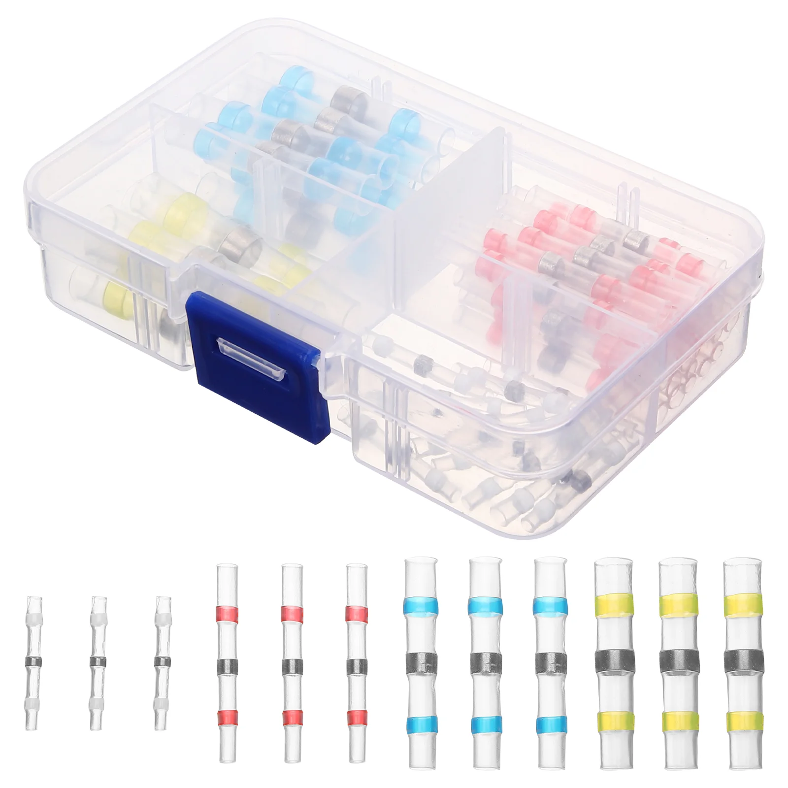 

Connectors Heat Shrink Wire Electrical Kit Solder Terminals Automotive Connector Marine Splice Stick Insulated Crimp Seal Spade