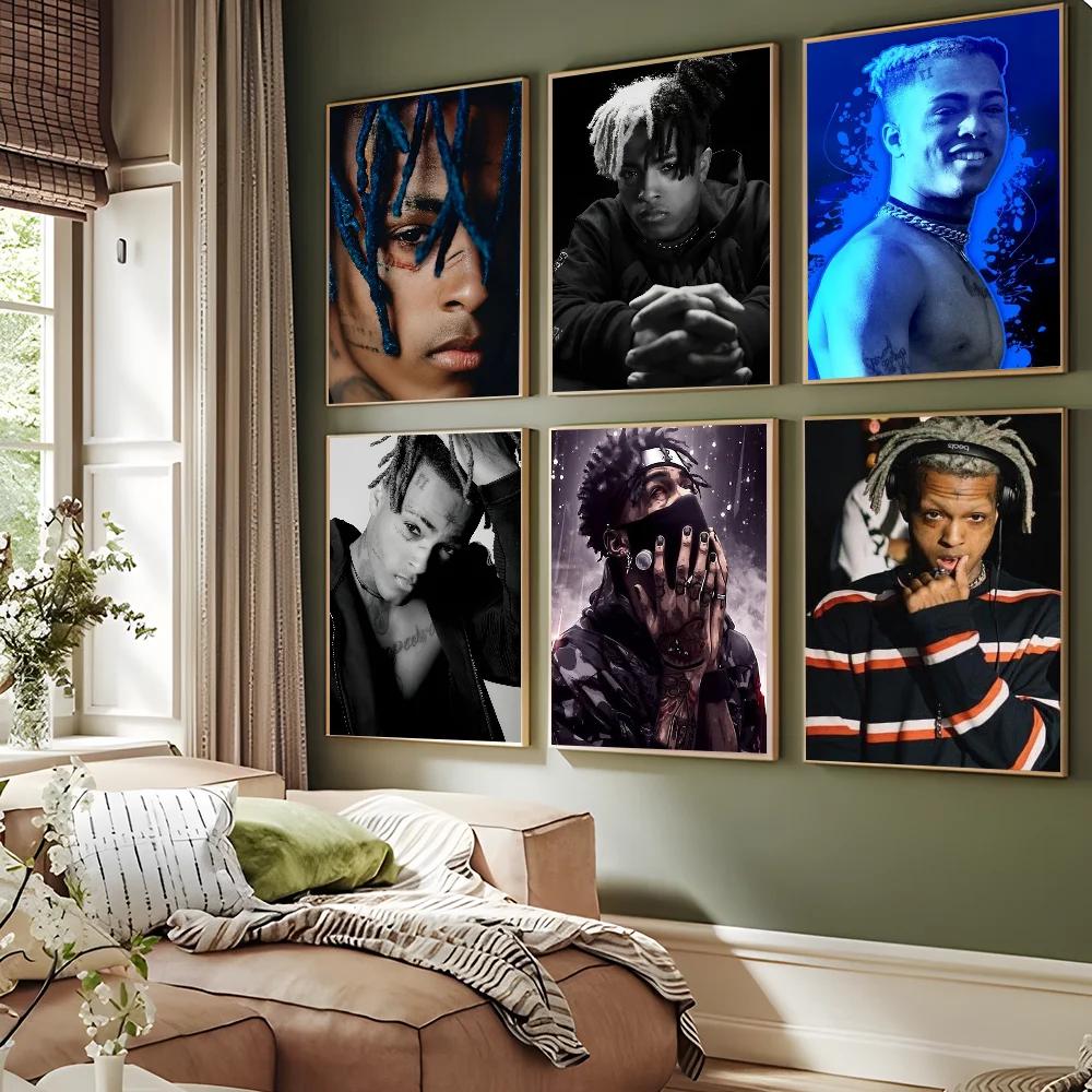 X-XXXTENTACIONES-горячий рэпер аниме постеры липкие декорации живопись настенное