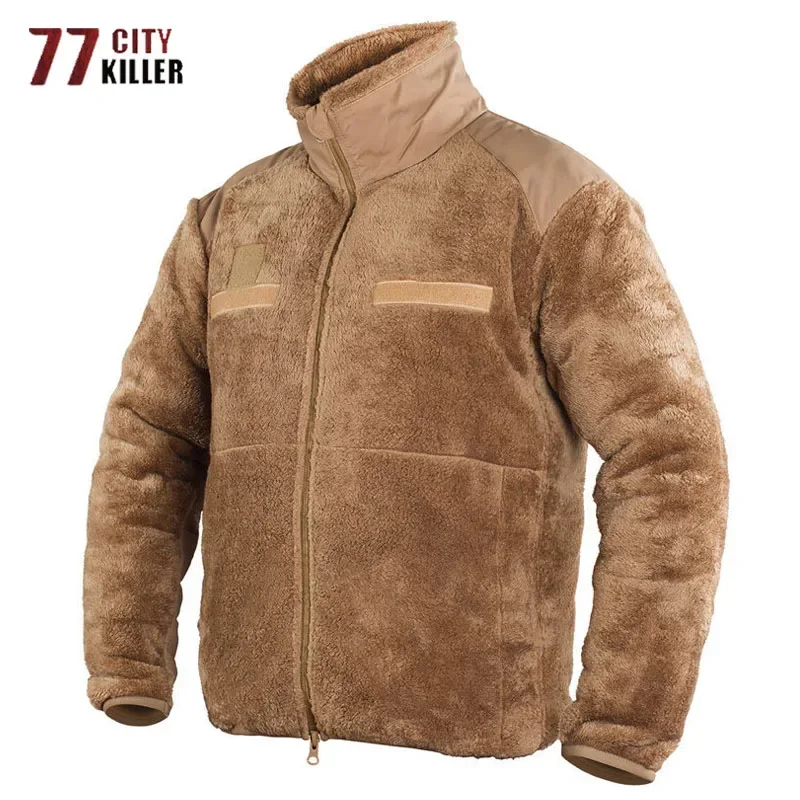 L3 зимние теплые Лоскутные Пальто с несколькими карманами тактические флисовые