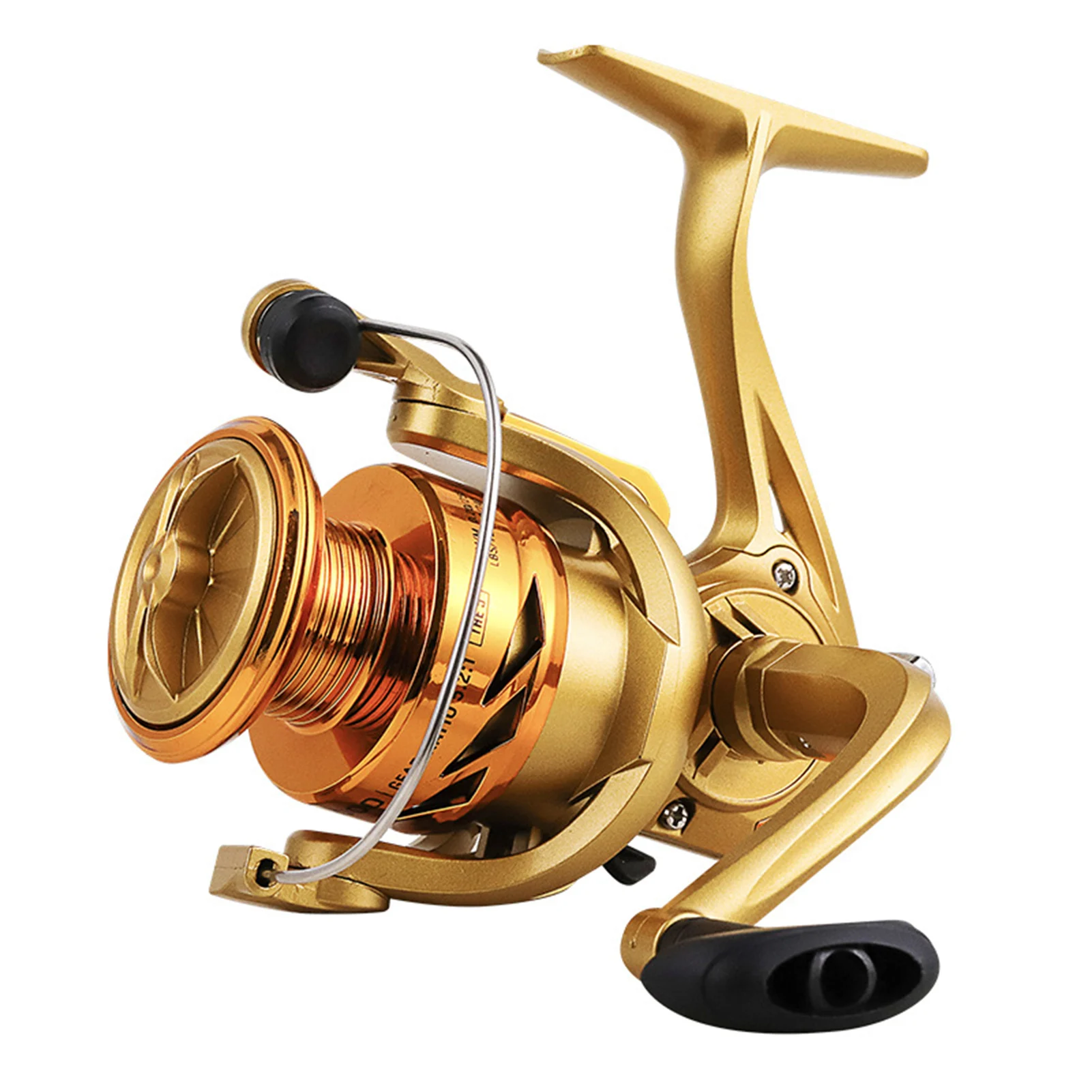 

Metal Spinning Fishing Reel with Aluminum Alloy Wire Cup for Pond Fishing Using