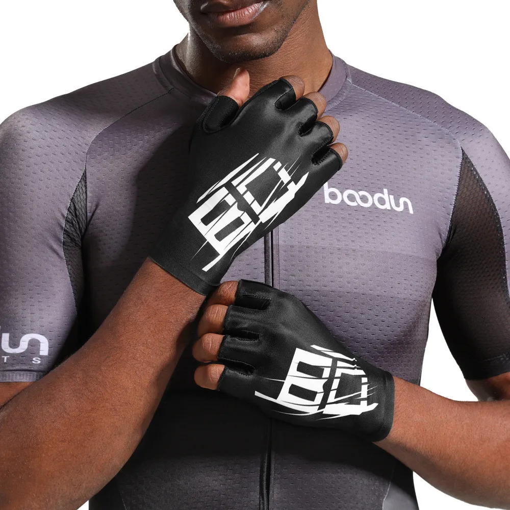 

Cycling Bike Gloves Half Finger Shockproof Breathable MTB Mountain Bicycle Sports Gloves Men Women Fingerless Road Equipment