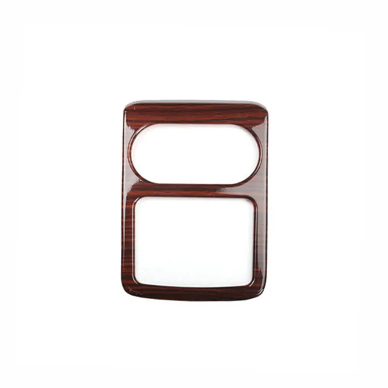 Автомобильный интерьер из персикового дерева задний ряд рамка для водяной чашки