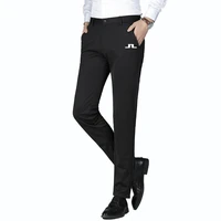 spring summer men golf pants high quality elasticity fashion casual mens breathable j lindeberg golf trousers dropshipping