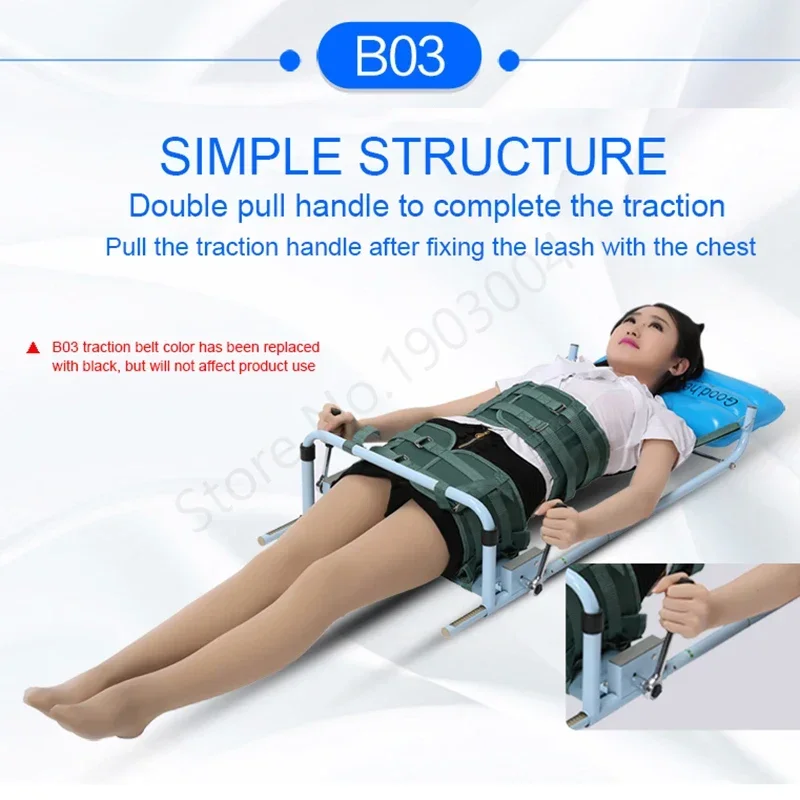 Эффективная тяговая кровать для шейного отдела позвоночника поясничного