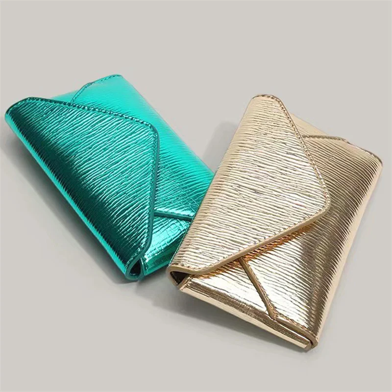 

Envelope Crossbody Bags for Women Small Purse PU Leather Female Chain Handbags