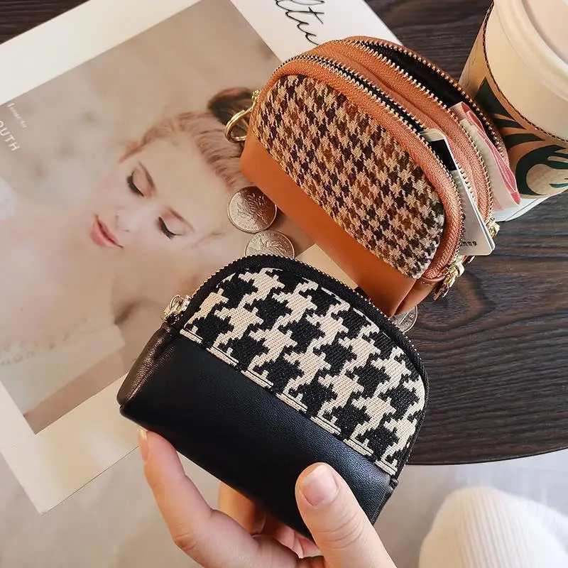 

Женский кошелек для монет, кошелек, модный винтажный мини-кошелек на молнии, дамские сумочки для монет для девушек, дорожный держатель для к...