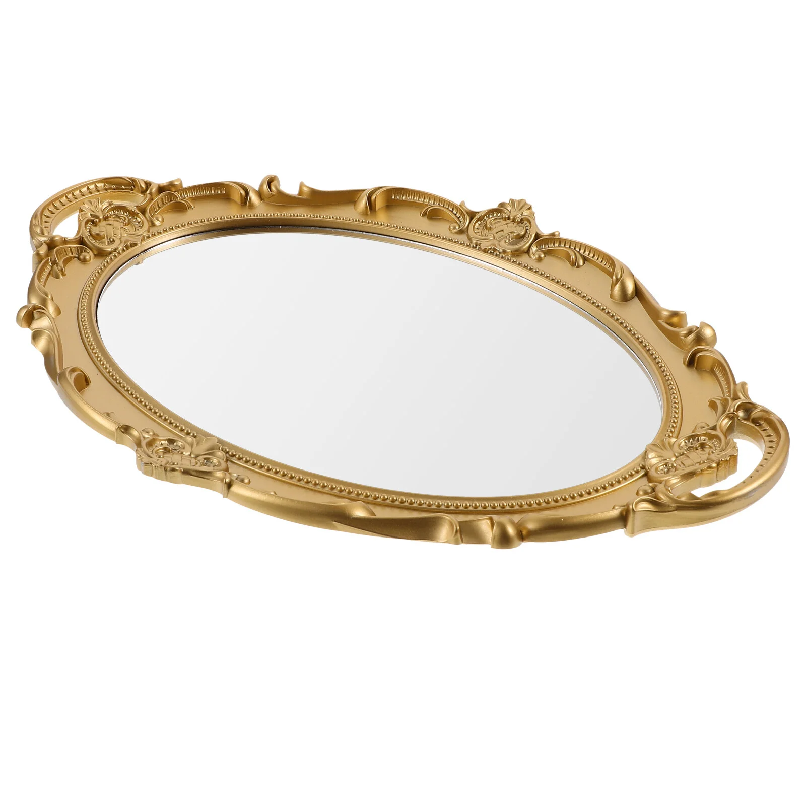 

Table Mirror Household Makeup Home Dressing Gold Wall Daily Cosmetics Vintage Mirrors Vanity European Adorable