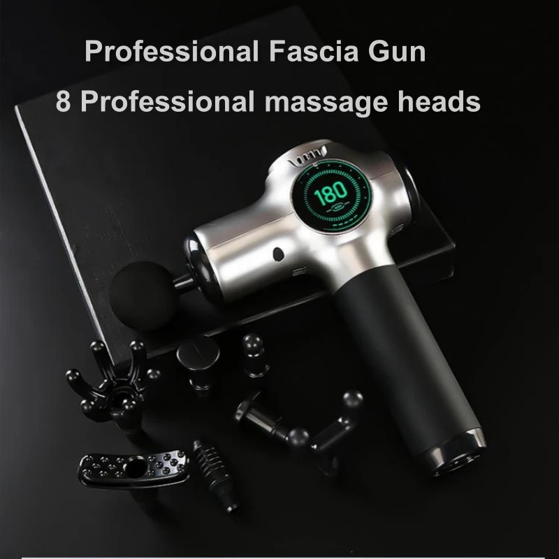 Professional Electric Massager Gun for Deep Muscle Massage, Pain Relief, Body Relaxation, Fascial Gun, Fitness Equipment Professional Electric Massager Gun for Deep Muscle Massage, Pain Relief, Body Relaxation, Fascial Gun, Fitness Equipment
