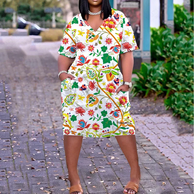 

Sexy Girls Wild Beach Clothing Skirt Style Woman Elegant Women'S Dresses Africa Fashion Oversized Clothing Women'S Midi Dress