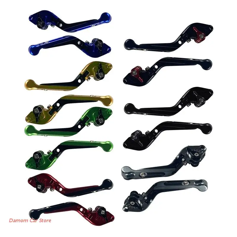 

Compatible with FZ-07 MT 07 FZ07 MT07 FZ 07 Motorcycle Electric Scootor CNC Brake Clutch Lever Handle Dirt Bike Pivot 2x