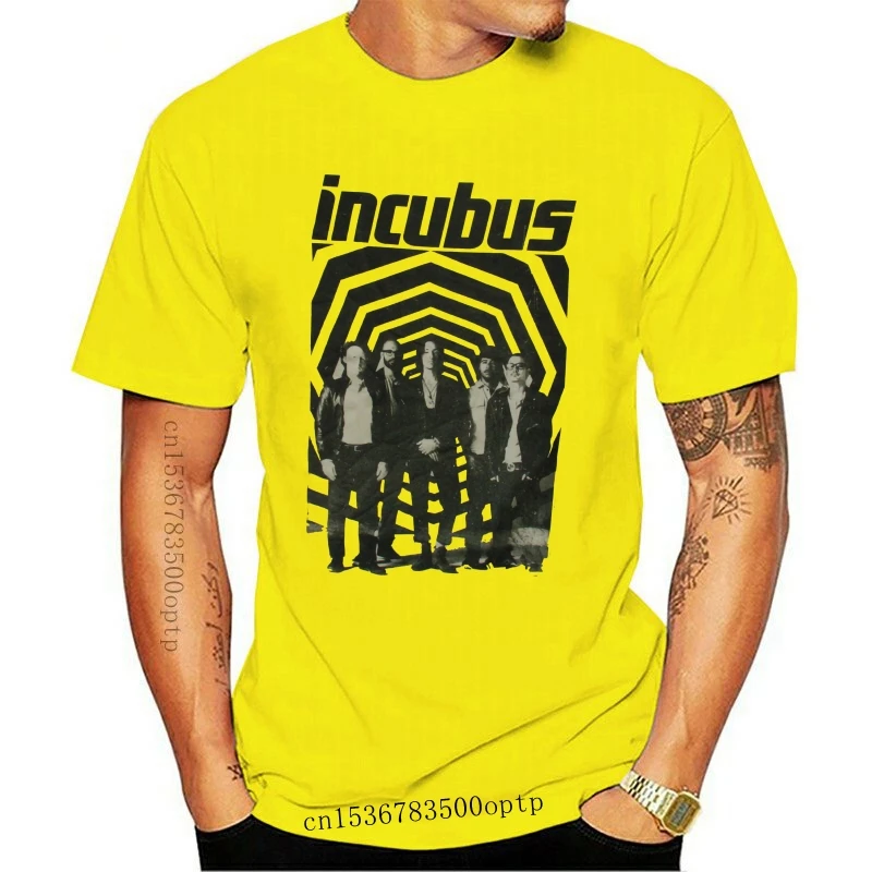 

Fashion New Incubus Zone Natural T Shirt Adult Rock Band Music Colorful Tee Shirt