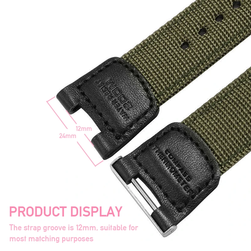 Нейлоновый кожаный ремешок с пряжкой язычком для фотоэлементов SGW100 SGW200 SGW-100/3000B