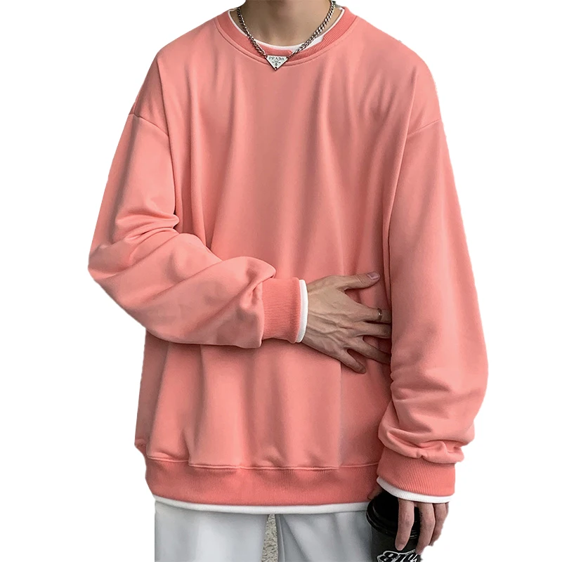 Cool Men's Summer Round Neck Men's and Women's Candy Cotton Thin Sweater Birthday Gifts