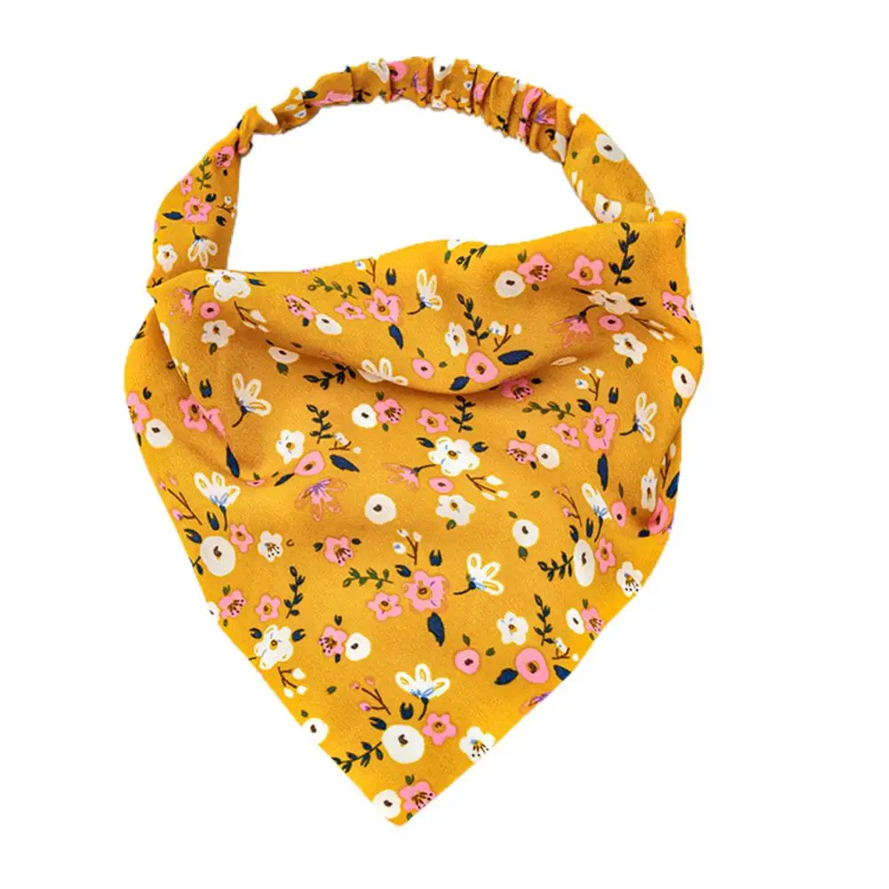 Женский головной убор в пасторальном стиле универсальный эластичный шарф с