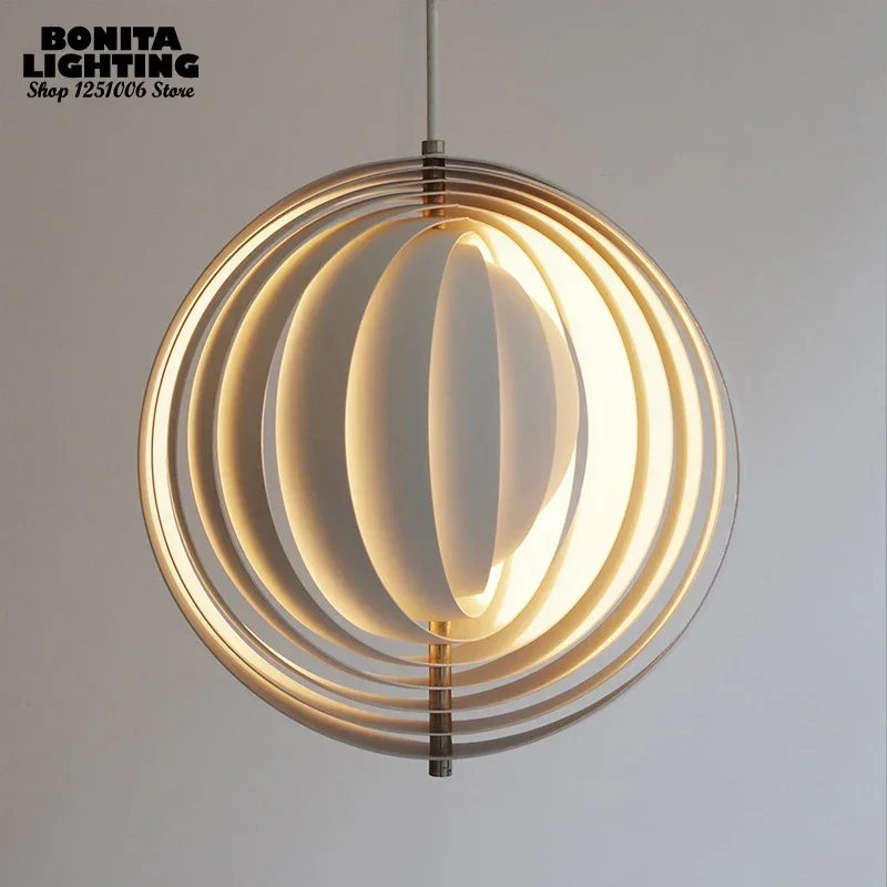 Дания современный подвесной светильник с деформированной луной прикроватный