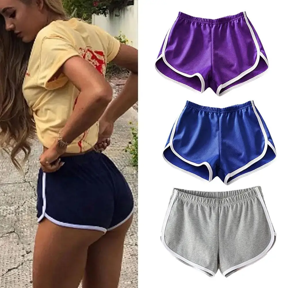 

Summer Women High Waist Sport Shorts Elastic Sexy Fashion Comfortable Beach Training Casual Breathable Home Yoga Pants Cycl Z3Q8