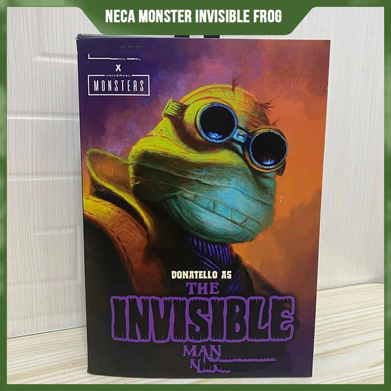 

Anime NECA 54259 Monster Invisible Frog Movable Action Figure Puppet Hand Action Model