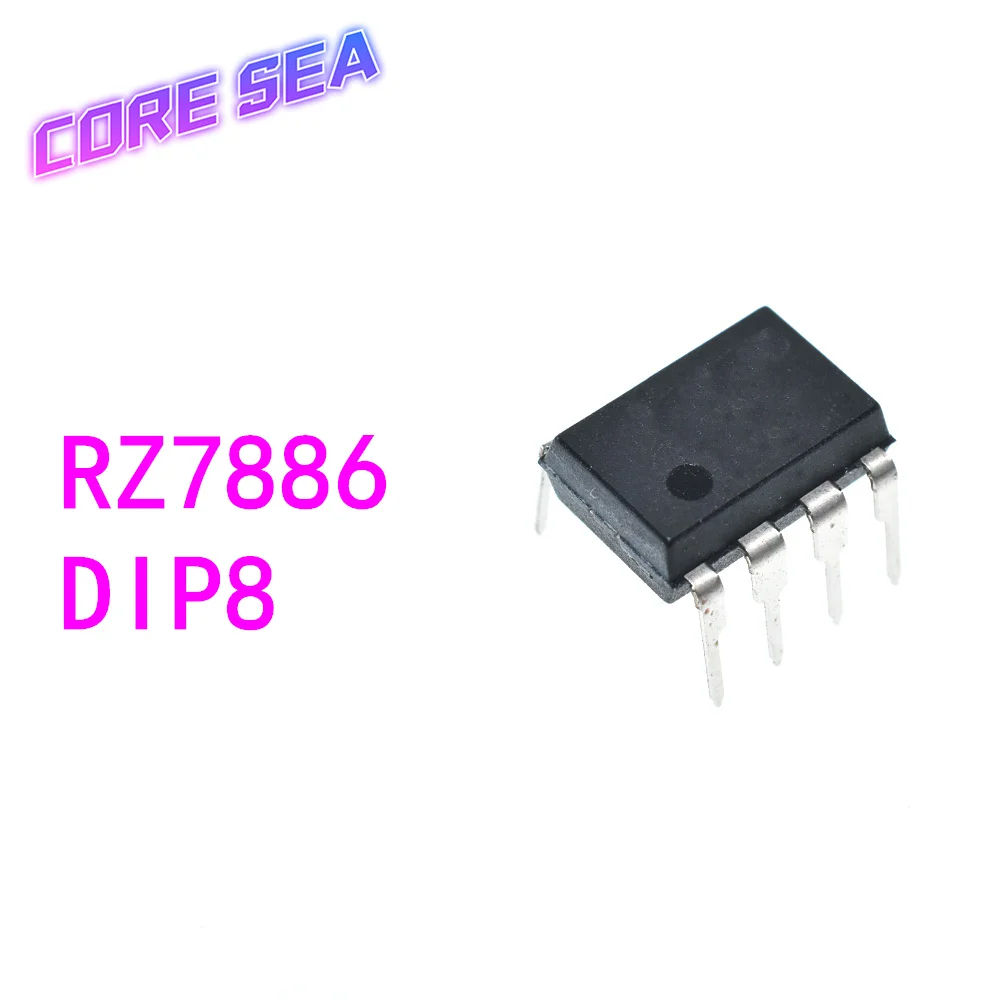 

10PCSM RZ7886 Inline DIP8 High Current Motor Driver Chip Up to 13A for Electric Toys