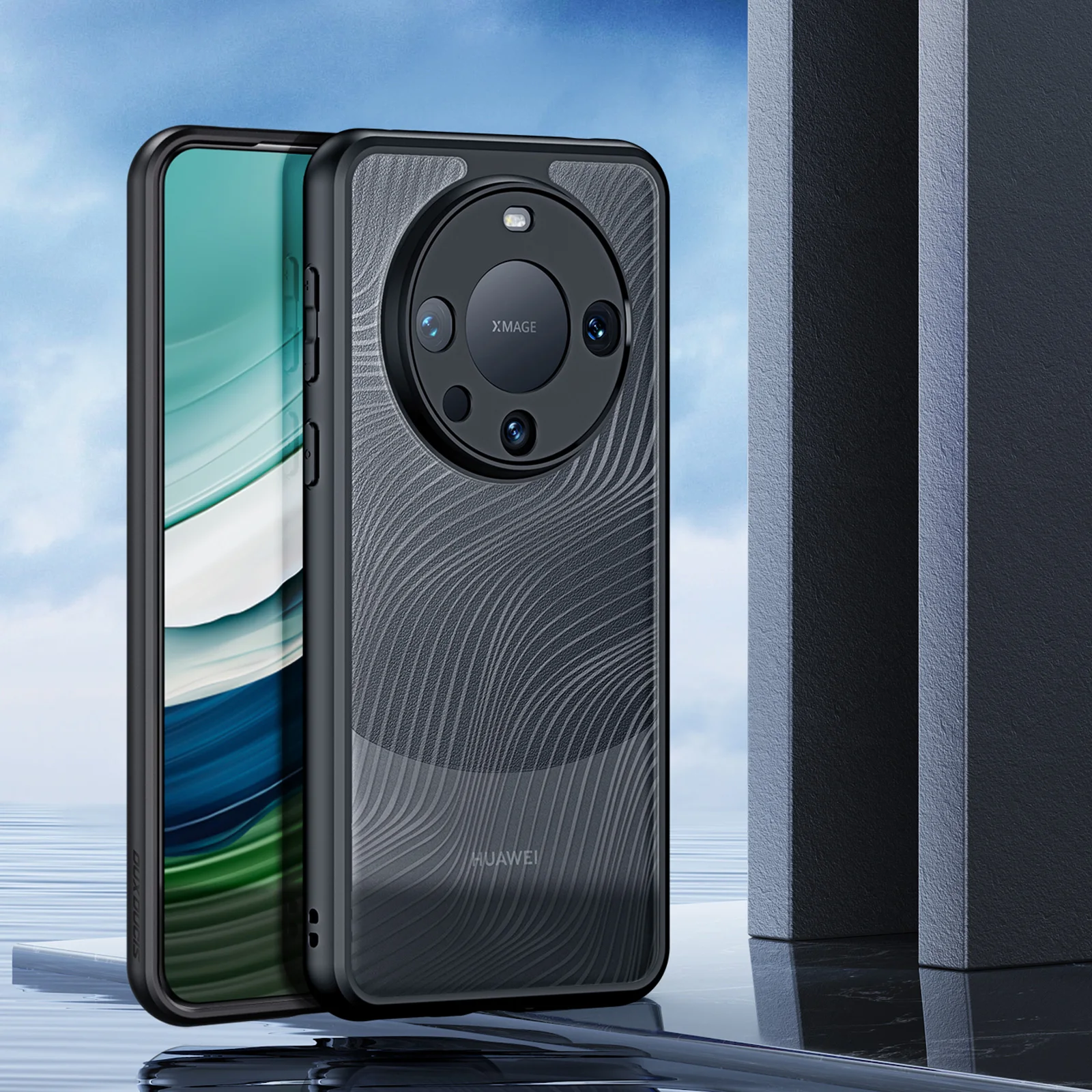 DUX DUCIS TPU + ПК матовый плавающий свет защитный чехол для Huawei Mate 60 защита от падения