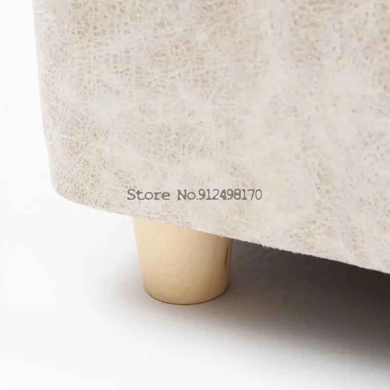 Solid wood shoe changing stool household wearing bed tail sofa entrance clothing store fitting room |