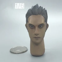 hot sale 3atoys 16th popular music singer bank male head sculpture hayabusa model for 12inch doll collectable