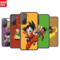 hot dragon ball son goku for samsung galaxy s22 s21 s20 ultra plus pro s10 s9 s8 4g 5g tpu soft black silicone phone case cover
