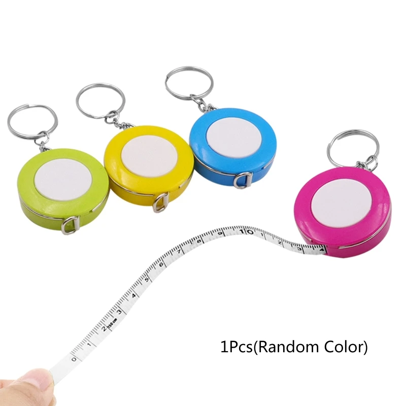 

Мини Милая рулетка с брелоком пластиковая портативная Выдвижная линейка 1,5 м