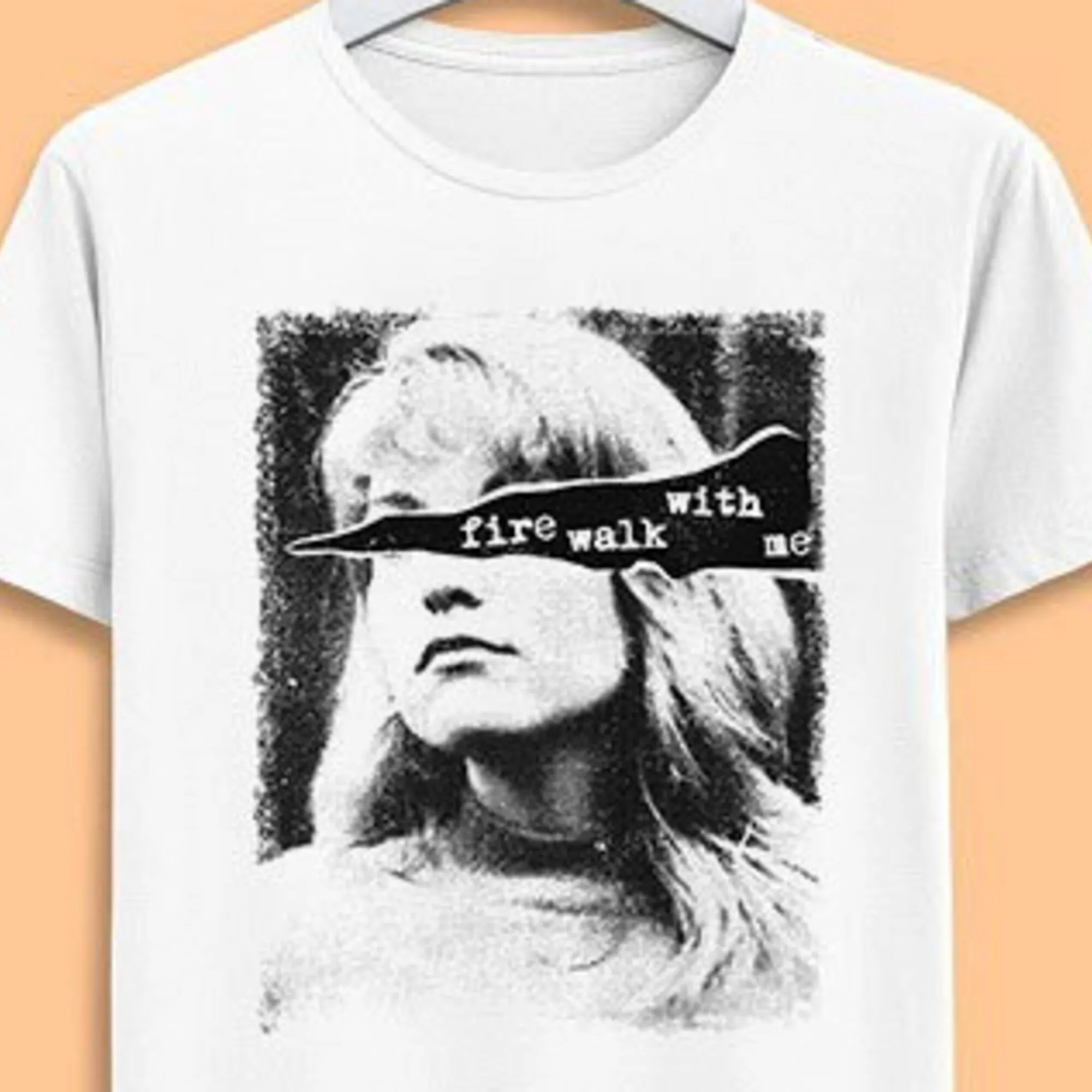 Футболка для взрослых Twin пикс Laura Палмер Fire Walk With Me Design Meme Gamer Movie Music Top 7225