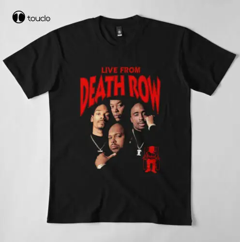 

Футболка с надписью «Live From Death Row»