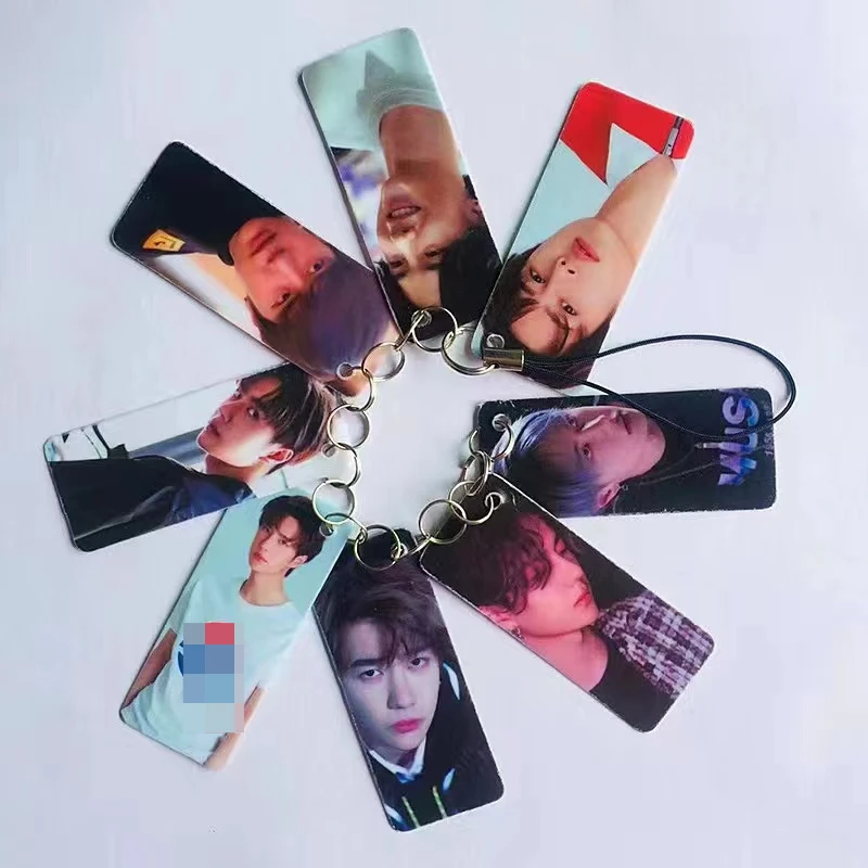 Xiao Zhan Wang Yibo Hedi Zhu Yilong Deng Lun Li Xian GOT7 TFBOY Lu Han Cai Xukun 7 разных плакатов гирлянда Сумка с