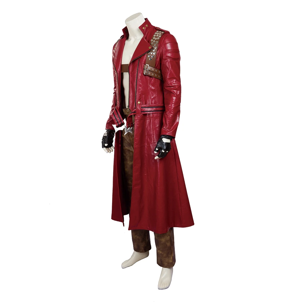 Фото Костюм для косплея DMC Dante: ремни, лямки, пальто, наряд на Хэллоуин №4