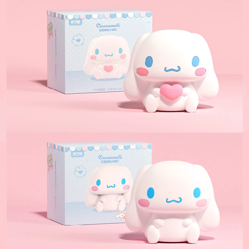 

Kawaii cartoon Sanrio Cinnamonroll Bedroom Small Night Light Eye Protection Soft Light Night Bedroom Decoration Birthday Gift