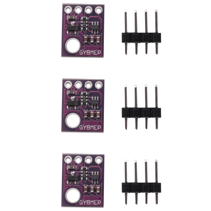 

3Pcs BMP280 5V Digital Temperature Barometric Pressure Sensor Module, Temperature Sensor Atmospheric Pressure Board