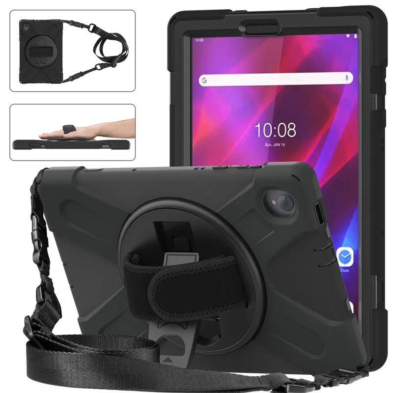 

Heavy Duty Shockproof Case For Lenovo Tab K10 10.3 Inch TB-X6C6F TB-X6C6X TB-X6c6 10.3 Tablet PC Kickstand Silicon Cover Cases