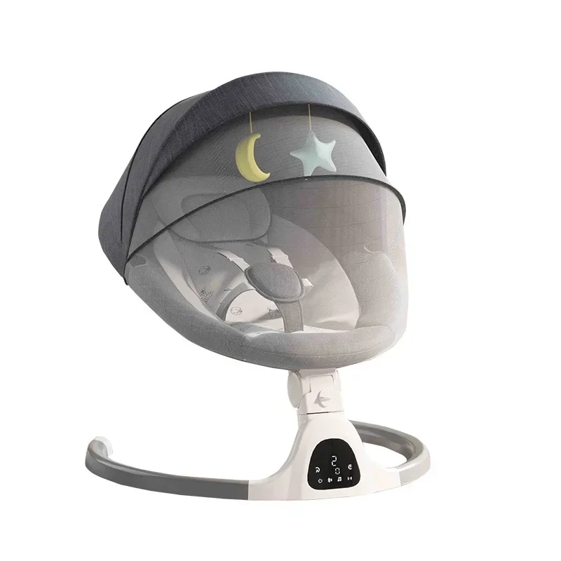 Кресло-качалка EG178 детское электрическое с дистанционным управлением Bluetooth