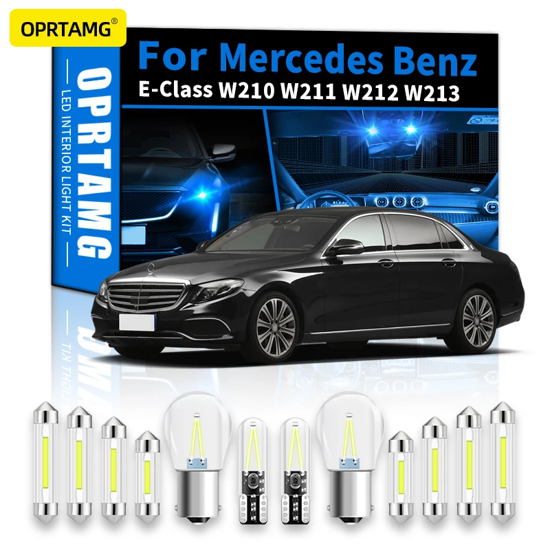 

Внутренние светодиодные лампы OPRTAMG для Mercedes Benz E-Class W210 W211 W212 W213 E200 E250 E280 E300 E320 E350 E400 E430 E450 1998-2022