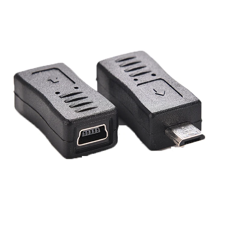 

Переходник с Micro USB «папа» на Mini USB «мама»