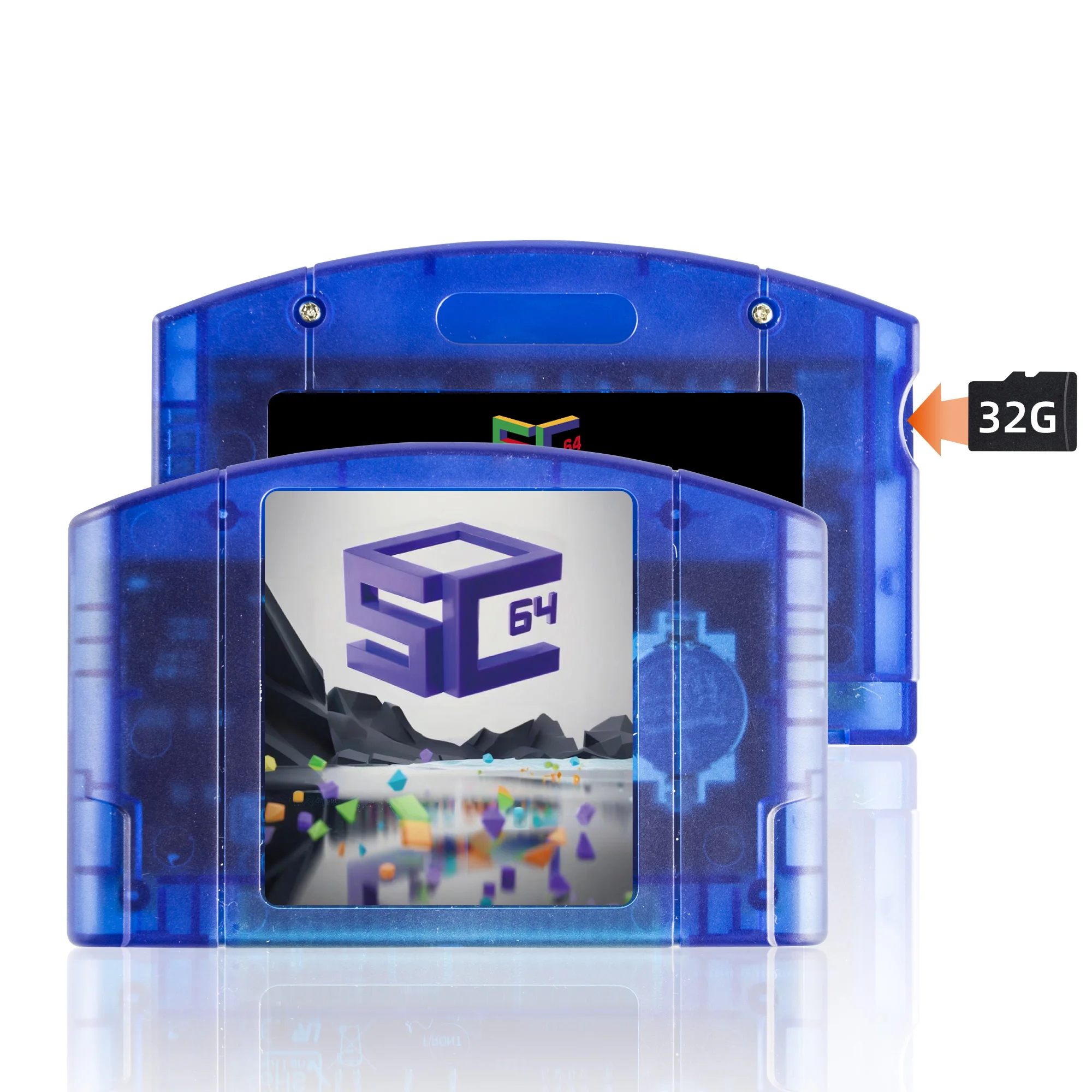 REMANK SC64Summer SC64 CART Игровая карта SC64 N64 с открытым исходным кодом 5000 в 1 SC64 Flash SNES GBC N64DD N64 Ретро аксессуар для видеоигр (art.: 3920cdc977a50) - 3920cdc977a50