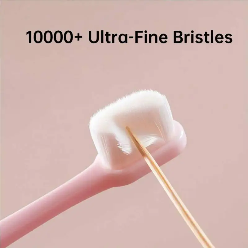 

1PC Ultra-fine Soft Toothbrush Million Nano Bristle Adult Tooth Brush Teeth Deep Cleaning Portable Travel Oral Care Brus