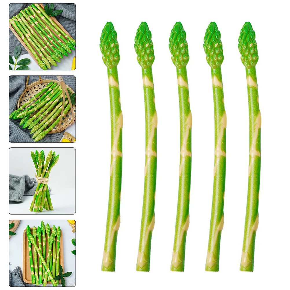 

Asparagus Vegetables Artificial Vegetable Simulation Fake Faux Props Model Photo Asgus Toy Display Proplifelike Kitchen