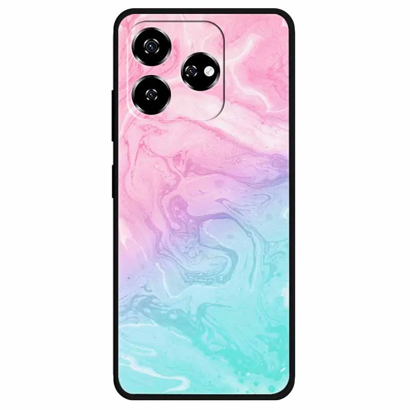 Мягкие силиконовые чехлы из ТПУ для телефона ZTE Blade V60 чехол с рисунком совы Льва